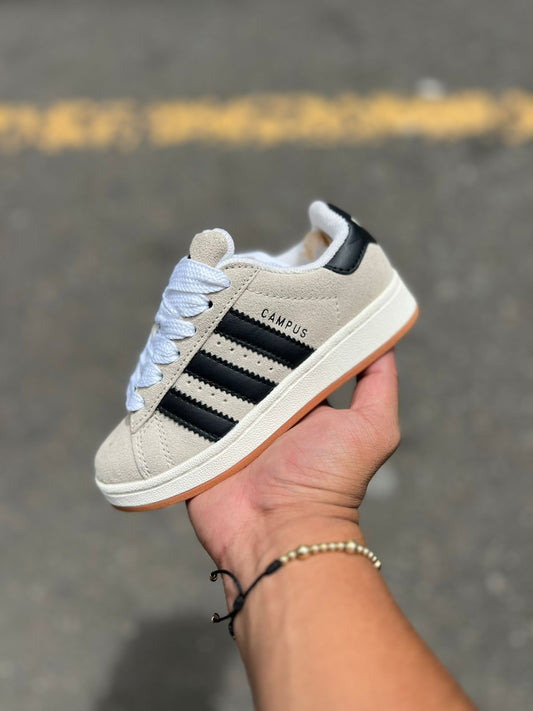 ADIDAS CAMPUS - BEIGE / NEGRO